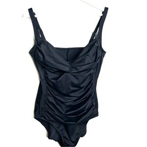 Trimshaper One Piece Swimsuit Black Size 18